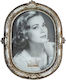 Oriana Ferelli Photo Frame Plastic Πολυεστερική 13x18cm 13x18cm with Silver Frame