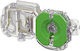 Socket Extension for Socket G13 in Transparent color Set 1pcs 02-0221