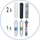 Aqua Pure Water Filter Replacement Reverse Osmosis (RO) made of Activated Carbon 10" RO 9pcs