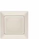 Eurolamp Nead Single Power Safety Socket Beige