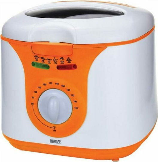 Muhler Deep Fryer 2lt Orange