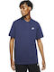 Sportswear Club Essentials Polo Μπλούζα Κοντομάνικη Navy