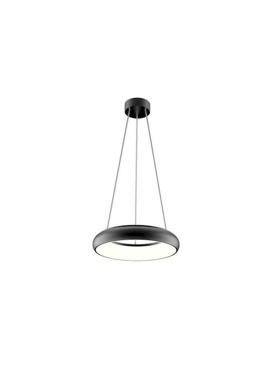 Geyer Pendant Lamp with Built-in LED Black