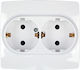 Elmark City Power Socket White 1pcs