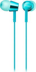 Sony MDR-EX155 In-ear Handsfree Ακουστικά με Βύσμα 3.5mm
