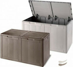 Gensini Outdoor Storage Box Gray L80.5xW44.5xH51cm