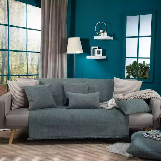 Teoran Dreisitzer-Sofa Wurf Solid 180x300cm 309