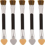 Folia Professional Professional Synthetic Make Up Brush Set 5pcs