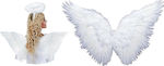 Angel Wings White Carnival Wings White