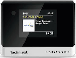 Technisat DigitRadio 10 C Radio de masă Cu alimentare la rețea DAB+ cu Bluetooth Negru/argintiu