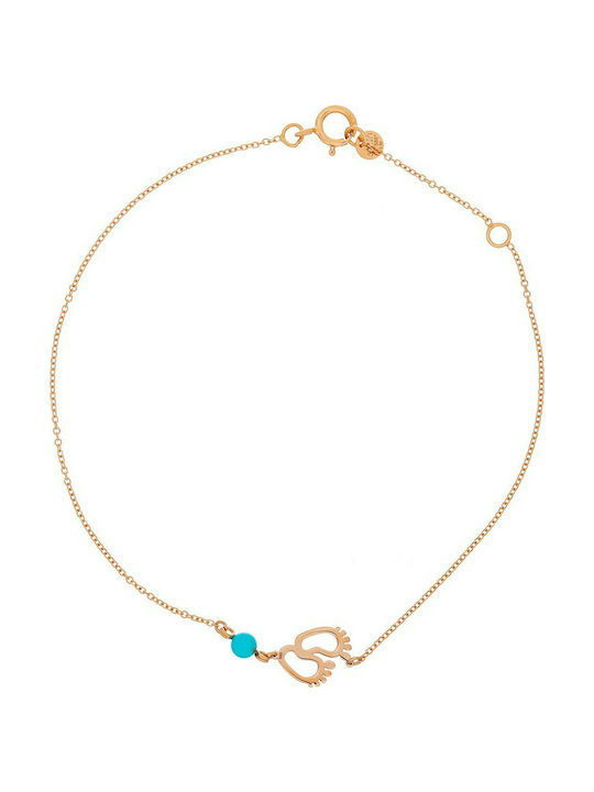 Children's Bracelet VITOPOULOS Rose Gold 14K