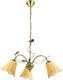 ARlight Lustră Galben Miere cu Dulie E27 57x80cm.