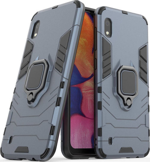 Hurtel Ring Armor Back Cover Πλαστικό Μπλε (Galaxy A10)