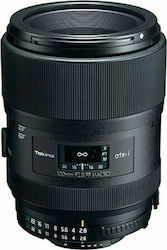 Tokina Full Frame Camera Lens atx-i 100mm f/2.8 FF Telephoto / Macro for Nikon F Mount Black