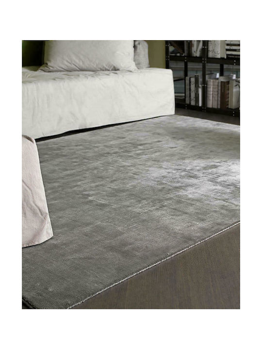 Tapicap Smooth Handmade Rug Rectangular Grey