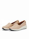 Un Rio Step Γυναικεία Slip-On Δερμάτινα Ροζ