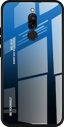 Hurtel Back Cover Gradient Glass Plastic Set Cu...