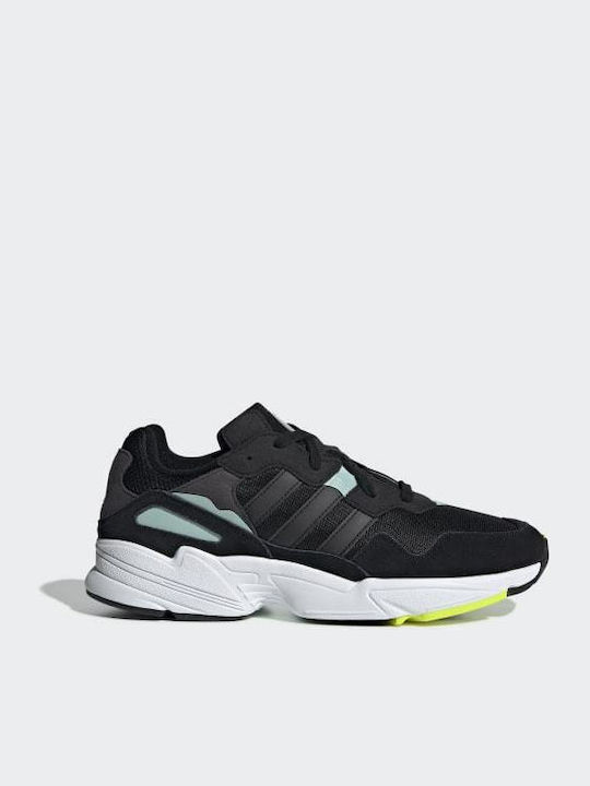 Adidas Yung-96 Herren Sneakers Core Black / Clear Mint
