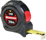 Benman Tape Measure with Auto-Rewind 25mm x 5m