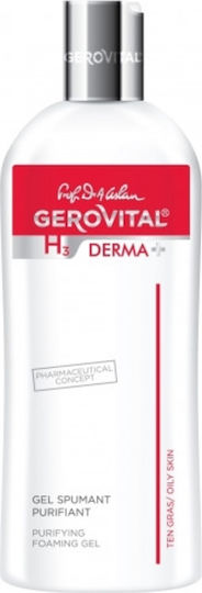 Gerovital H3 Derma+ Gel Cleansing Face for Acne-Prone Skin 200ml