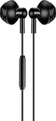 Wesdar R25 Earbuds Handsfree with 3.5mm Connector Black