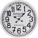 Aria Trade Wall Clock Metallic White Ø58cm