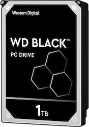 Western Digital Black 1TB HDD Σκληρός Δίσκος 2.5" SATA III 7200rpm με 64MB Cache για Desktop / Laptop / PS4