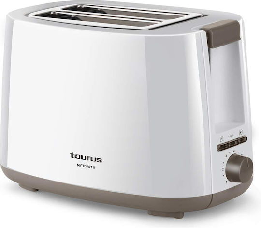 Taurus My Toast II 961001000 Prăjitor de pâine 2 sloturi 750W Alb