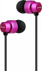 Awei ES970i In-ear Handsfree with 3.5mm Connector Fuchsia