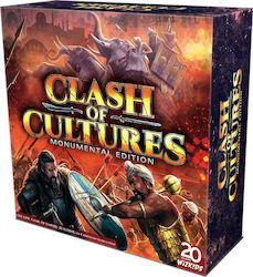 WizKids Brettspiel Clash of Cultures: Monumental Edition für 2-4 Spieler Ab 14+ Jahren 87515 (EN)