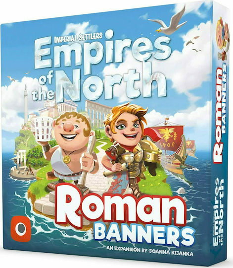 Επέκταση Παιχνιδιού Imperial Settlers: Empires of the North Roman Banners για 1-4 Παίκτες 10+ Ετών (EN) Portal Games