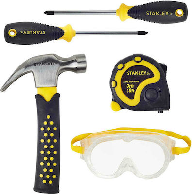 Stanley Jr Toys Kids Tool Σετ Εργαλείων for 3+ Years Old 5pcs