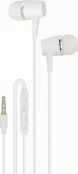 Maxlife MXEP-02 In-ear Handsfree with 3.5mm Connector White