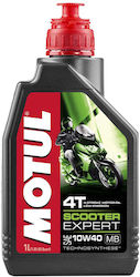 Motul Scooter Expert MB Synthetisch Motorradöl für Viertaktmotoren 10W-40 1Es