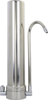 Crystal Water Filtration System Single Countertop with Replacement Filter