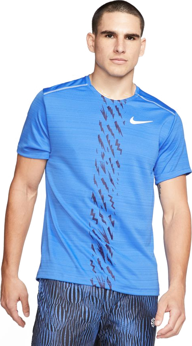 Nike dri fit hot sale miler edge graphic