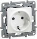 Legrand Niloe Single Power Socket White