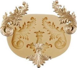 Baroque silicone mould - sheets 100x70 mm