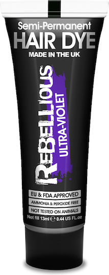 Paintglow Rebellious Semi Permanent Touch Up Temporärer Farbstoff Haarfärbemittel Ohne Ammoniak Ultra Violet 13ml