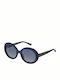 Nina Ricci Women's Sunglasses with Blue Plastic Frame and Blue Gradient Lens SNR159 0T31