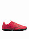 Vapor 13 Club TF Kids Turf Soccer Shoes Red