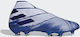 adidas Nemeziz 19+ FG Football Shoes with Cleats FG Cloud White Royal Blue