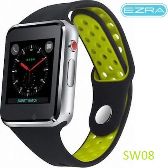 SW08 Smartwatch with SIM (Green)