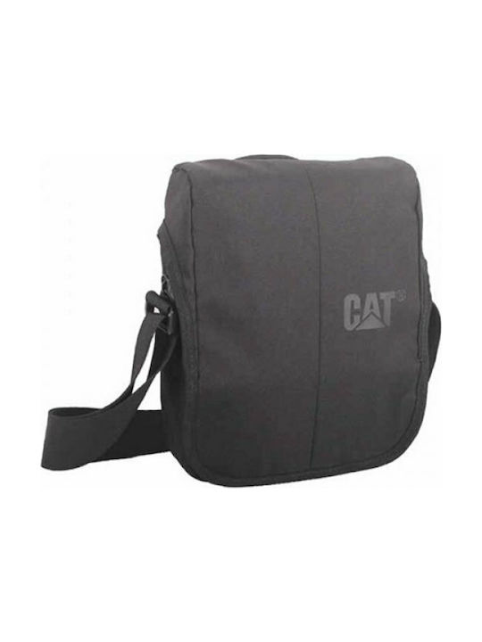 CAT Ανδρική Τσάντα Ταχυδρόμου σε Μαύρο χρώμα