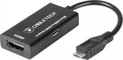 Cabletech DM-0933-A MHL Masculin În HDMI Feminin Cabletech DM-0933-A MHL Masculin În HDMI Feminin