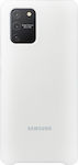 Samsung Silicone Cover Λευκό (Galaxy S10 Lite)