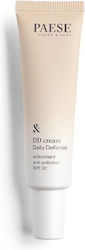 Paese Daily Defense DD 2W Beige Κρέμα Προσώπου Ημέρας με SPF30 για Αντιγήρανση 30ml