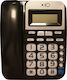 OHO-5001CID Corded Office Phone for Seniors Black