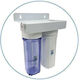 Aqua Pure 2-Stage Under Sink / Central Supply Water Filter System 2SST , ½" Inlet/Outlet,