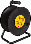 VK Lighting VK/10051 Empty Spool for Extension Cord Black